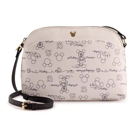 Disney's Mickey Mouse Crossbody Print Bag NWT - Picture 1 of 4